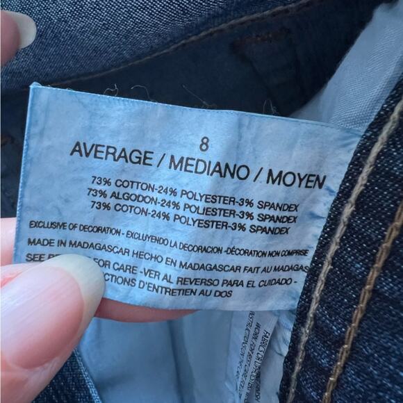 NWT Gloria Vanderbilt Jeans - Amanda Blue Straight Leg Classic Fit - 8 - Picture 8 of 12